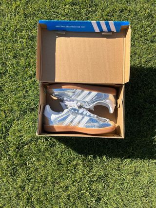 Adidas Samba OG Silver Metallic Talla 40