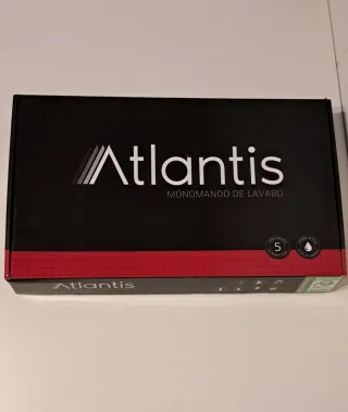 Grifo cocina monomando Atlantis -  gun metal