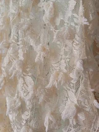 Blusa LOVIES encaje floral talla L