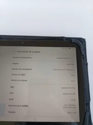 iPhone 6S 128GB y Tablet Huawei MediaPad T5 32GB
