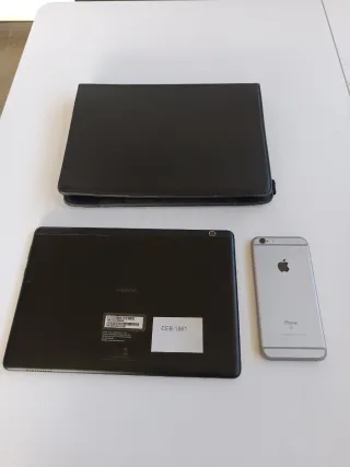 iPhone 6S 128GB y Tablet Huawei MediaPad T5 32GB