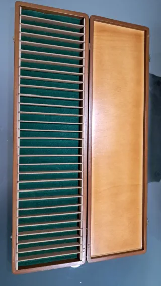 Astuccio in legno artigianale per penne/stilografiche