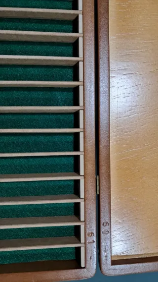 Astuccio in legno artigianale per penne/stilografiche