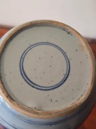 Jarrón porcelana chino principios S.XX