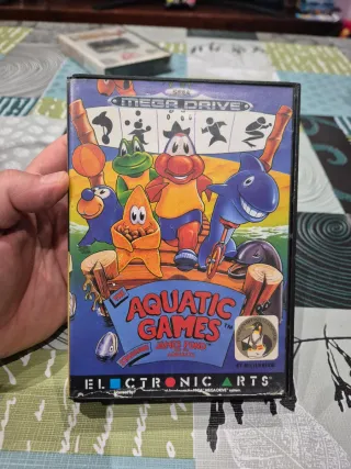 THE AQUATIC GAMES Sega MegaDrive
