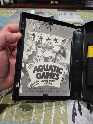 THE AQUATIC GAMES Sega MegaDrive