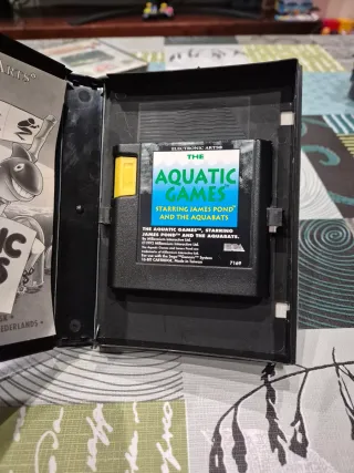 THE AQUATIC GAMES Sega MegaDrive