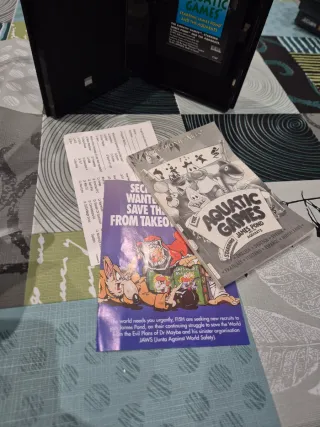 THE AQUATIC GAMES Sega MegaDrive