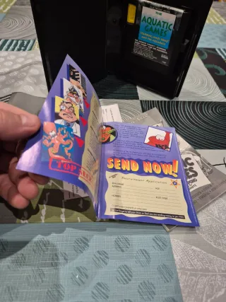 THE AQUATIC GAMES Sega MegaDrive