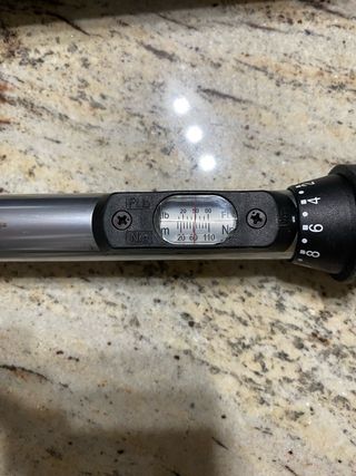 Chiave dinamometrica con custodia da 20 a 110 Nm