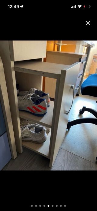 Regalo colchon  con Escritorio juvenil y armario