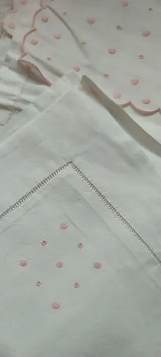 3 juegos de Sábanas cuna de algodón