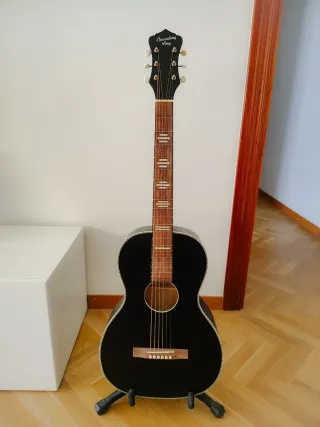 Guitarra Acústica Recording King Negra