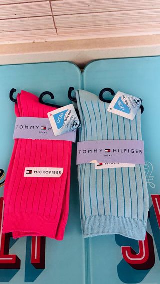 2 Pares Calcetines Tommy Hilfiger Microfibra