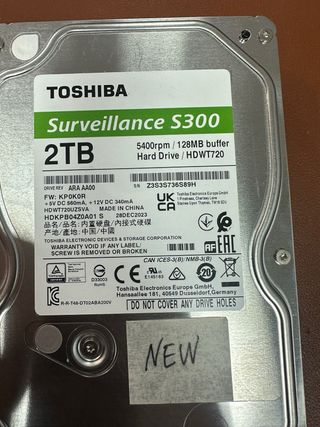 Disco Duro Toshiba HDWT720 2TB #36S89H