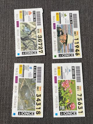 Cupones ONCE 2001 Parques Nacionales