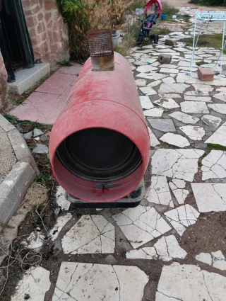 Cañón de aire caliente gasoil Mirage 65