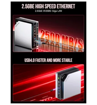 GMKtec EVO-X2 Mini PC Plata