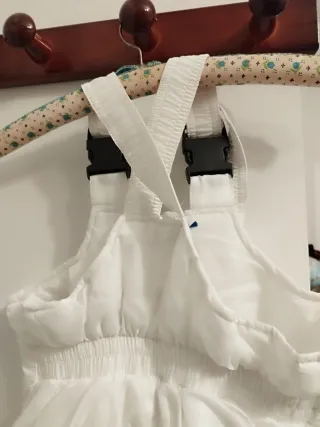 Mono de esquí blanco niño