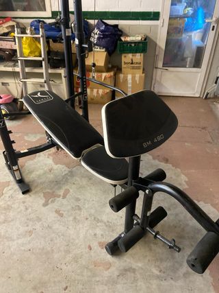 Banco de pesas Domyos BM490