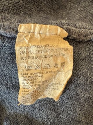 Jersey largo cuello alto