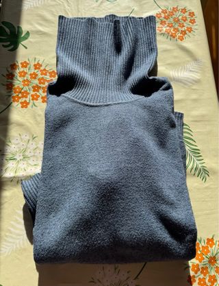 Jersey largo cuello alto