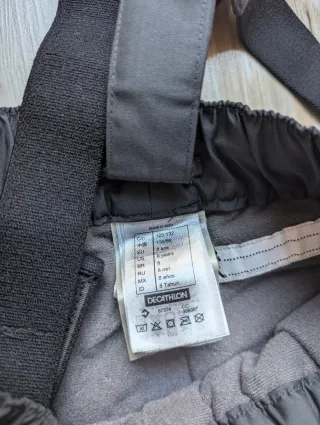 Pantalón de esquí infantil Decathlon talla 8