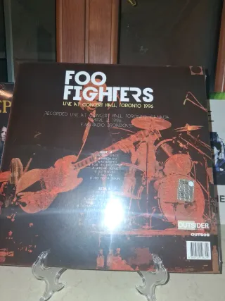 Foo Fighters Live at Concert Hall Toronto 1996 Vin