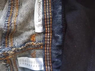 Falda premamá vaquera