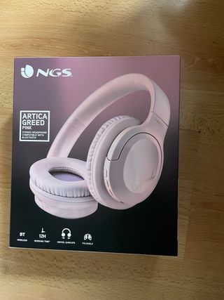 Auriculares NGS Artica Greed Bluetooth Rosa