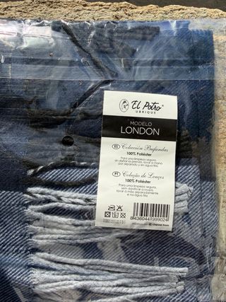 Bufanda El Potro azul