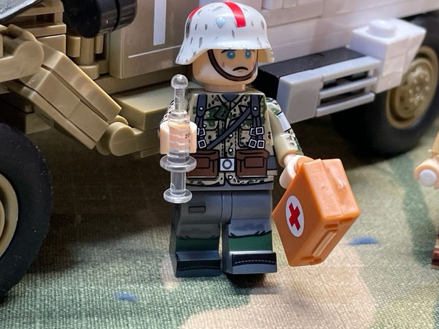 Camión Ambulancia aleman WW2