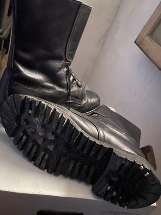 Anfibi militari vintage fanteria