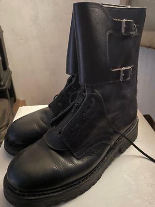 Anfibi militari vintage fanteria