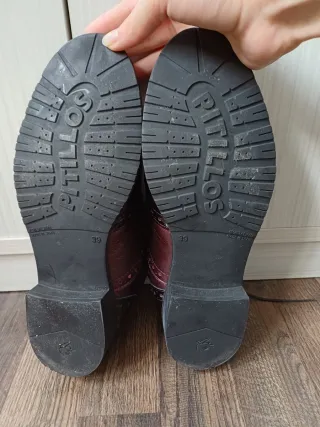 Zapatos Pitillos Blucher Mujer