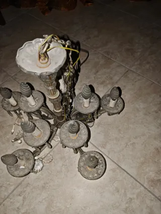 Lampadario in cristallo