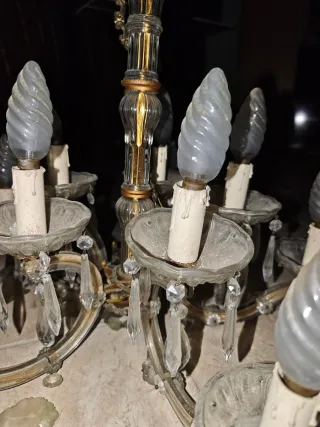 Lampadario in cristallo