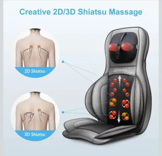 Asiento Masaje Shiatsu Comfier Espalda Cuello