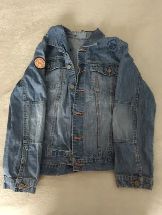 Chaqueta Vaquera Stradivarius Azul