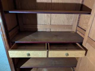 Armario espejo Art Decó francés 1880