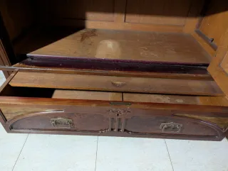 Armario espejo Art Decó francés 1880