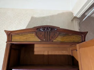 Armario espejo Art Decó francés 1880