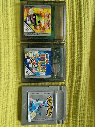Juegos Game Boy Color y Game Boy