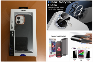 Pack Funda iphone 17+ Protectores