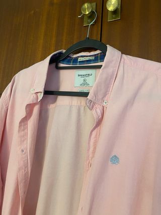 Camisa Springfield Rosa Talla XL