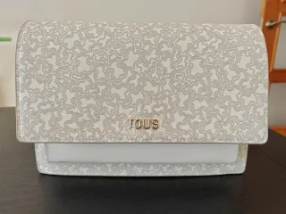 Bolso bandolera Tous beige