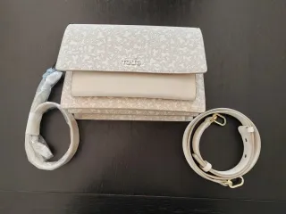 Bolso bandolera Tous beige