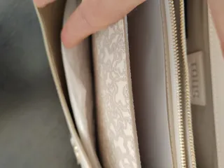 Bolso bandolera Tous beige