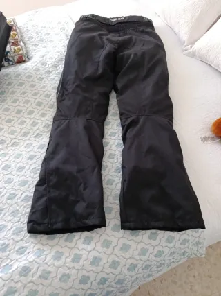 Pantalón de motorista negro