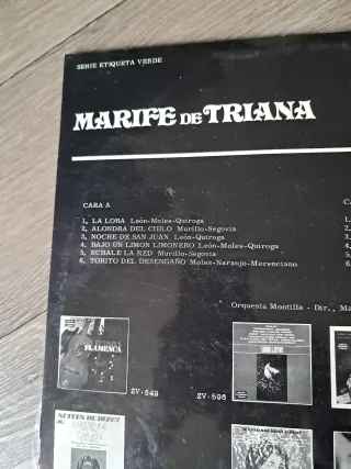 Disco de vinilo Marifé de Triana